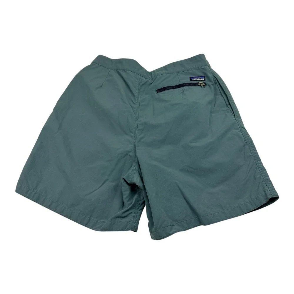 Patagonia Vintage Mens Nylon Shorts Teal Blue Green 34x6‎ Gorpcore Hiking 51884
